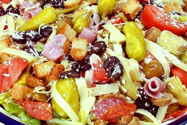 healthy Italian salad options at Alfredo's Italian Kitchen Lynn MA